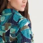 Seasalt Cornwall Larissa Shirt Penwith Abstract Emulsion- La Vie en Rose Damesmode