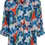 Seasalt Cornwall Larissa Shirt Table Sketch Chalk- La Vie en Rose Damesmode