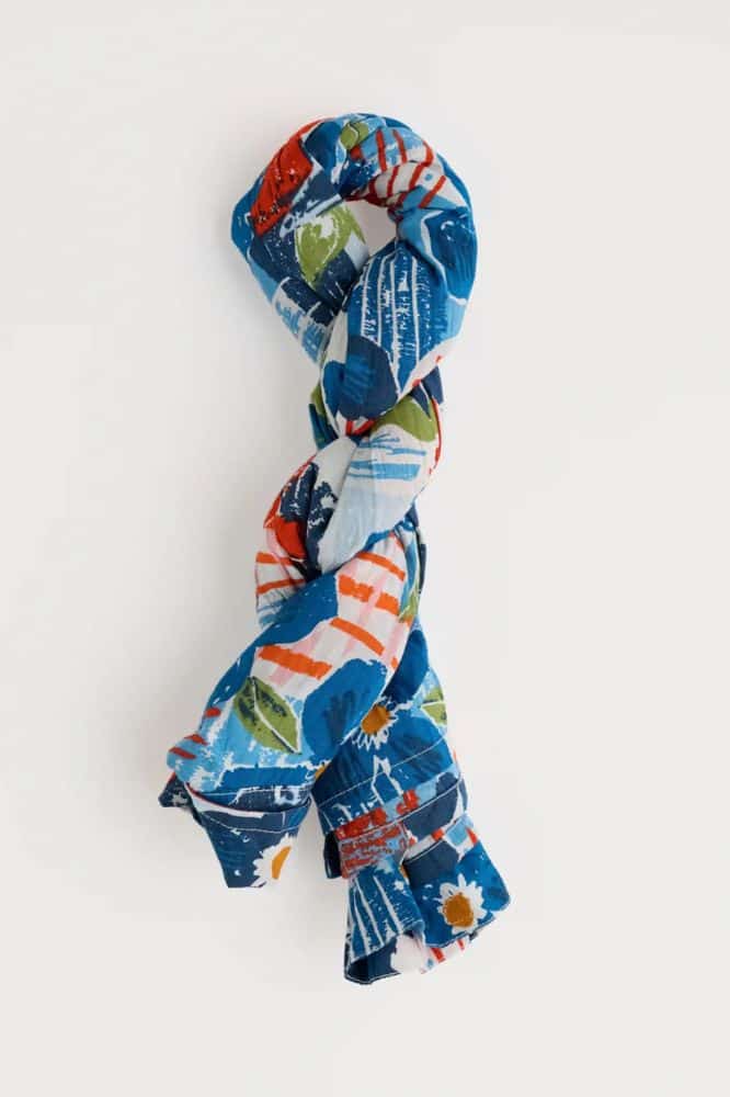 Seasalt Cornwall Larissa Shirt Table Sketch Chalk- La Vie en Rose Damesmode