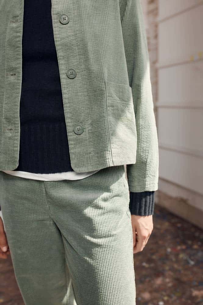 Seasalt Cornwall Ocean Mist Cord Jacket Dusky Green - La Vie en Rose Damesmode