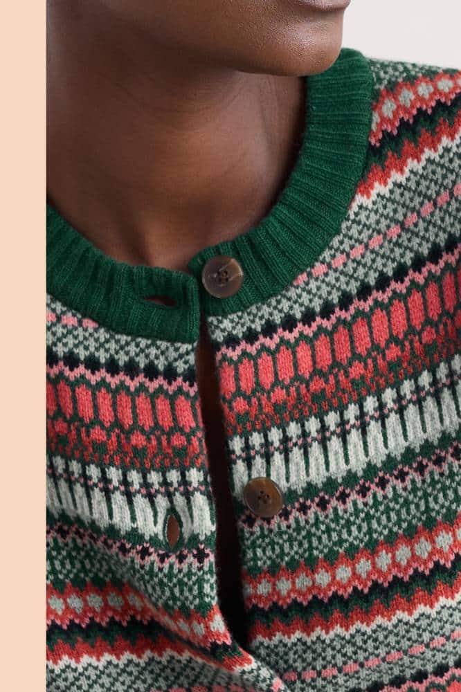 Seasalt Cornwall Percella Cove Cardigan Weaving Needle Forage Mix - La Vie en Rose Damesmode