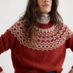 Seasalt Cornwall Port Kinnis Jumper Merino Wag Tail Red Sail Birch Mix - La Vie en Rose Damesmode