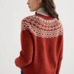 Seasalt Cornwall Port Kinnis Jumper Merino Wag Tail Red Sail Birch Mix - La Vie en Rose Damesmode