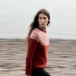 Seasalt Cornwall Port Kinnis Jumper Merino Wag Tail Red Sail Birch Mix - La Vie en Rose Damesmode