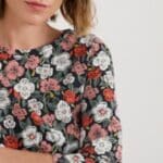 Seasalt Cornwall Seasalt Cornwall Easel 34 Sleeve Top in GOTS-Certified Organic Cotton Jersey - La Vie en Rose Damesmode