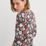 Seasalt Cornwall Seasalt Cornwall Easel 34 Sleeve Top in GOTS-Certified Organic Cotton Jersey - La Vie en Rose Damesmode