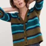 Seasalt Cornwall Seasalt Cornwall Etching V-Neck Cardigan - La Vie en Rose Damesmode