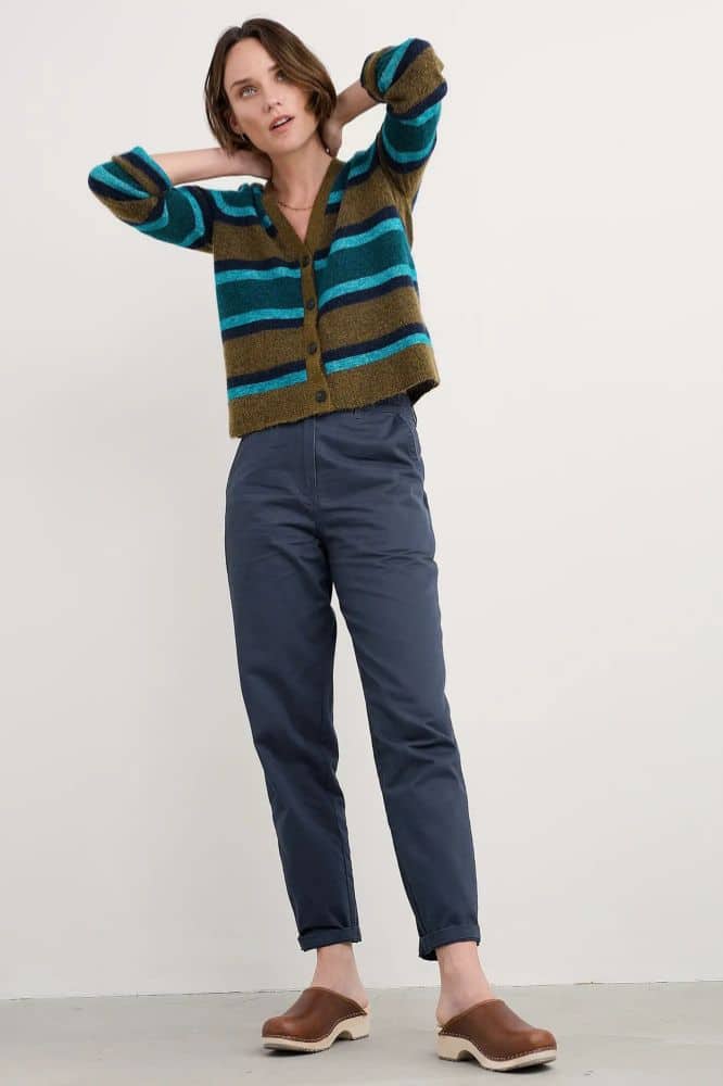 Seasalt Cornwall Seasalt Cornwall Etching V-Neck Cardigan - La Vie en Rose Damesmode