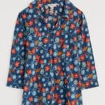 Seasalt Cornwall Wavecrest Shirt in GOTS-Certified Organic Cotton Jersey Winding Nasturtiums Squall - La Vie en Rose Damesmode