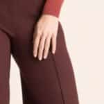 Very Cherry Lucia V Neck Cardigan Marsala- La Vie en Rose Damesmode