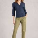 White Stuff Annie Jersey Shirt French Navy - La Vie en Rose Damesmode