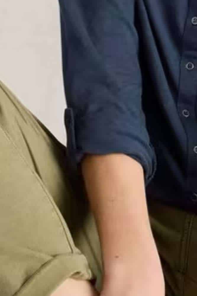 White Stuff Annie Jersey Shirt French Navy - La Vie en Rose Damesmode