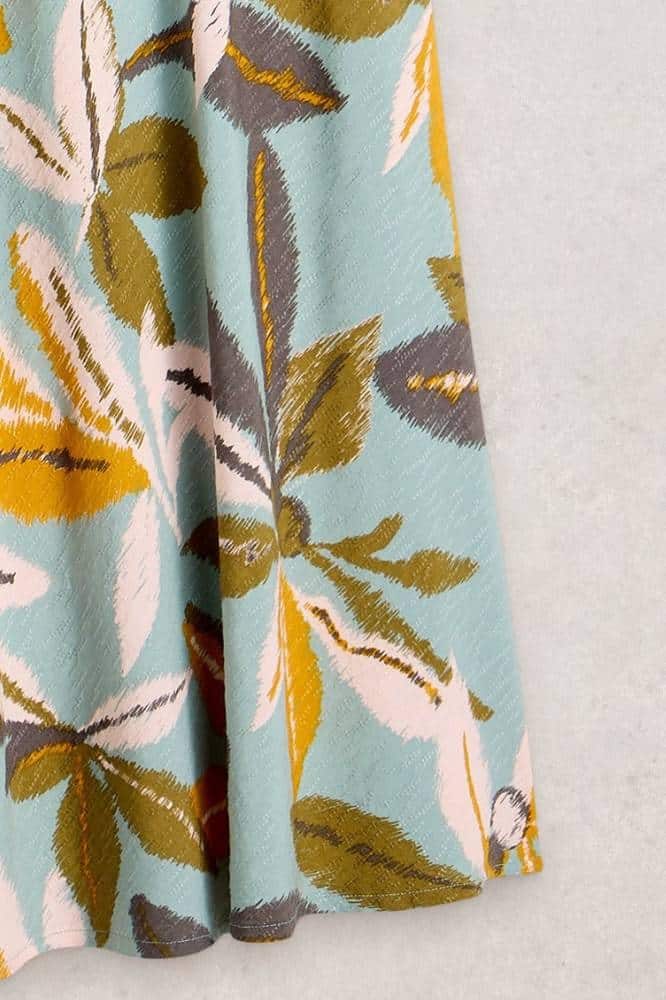 White Stuff Hope Bias Cut Maxi Skirt Blue Multi - La Vie en Rose Damesmode