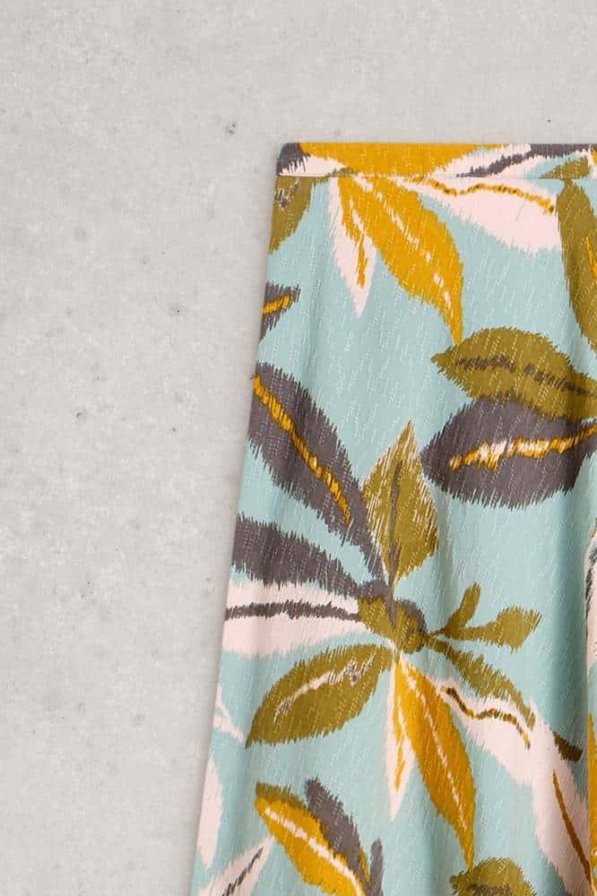 White Stuff Hope Bias Cut Maxi Skirt Blue Multi - La Vie en Rose Damesmode