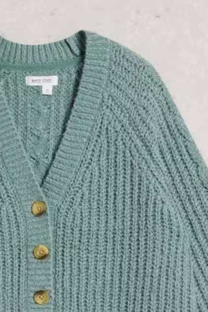 White Stuff Sally Slub Cardigan - La Vie en Rose Damesmode