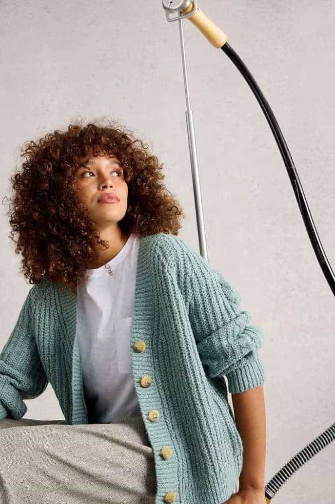 White Stuff Sally Slub Cardigan - La Vie en Rose Damesmode