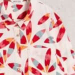 White Stuff Sophie Organic Cotton Shirt Ivory Print - La Vie en Rose Damesmode