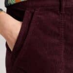 White Stuff Twister Cord Trousers Dark Plum - La Vie en Rose Damesmode