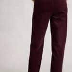 White Stuff Twister Cord Trousers Dark Plum - La Vie en Rose Damesmode