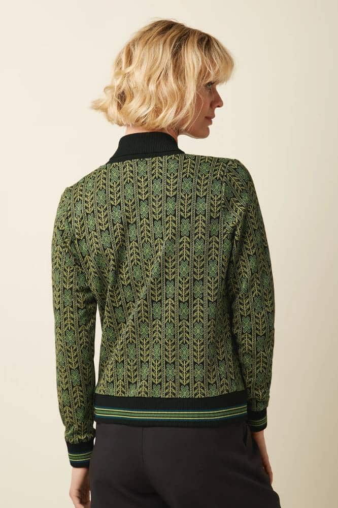 King Louie Cleo Jacket Dumas Spruced Green - La Vie en Rose Damesmode