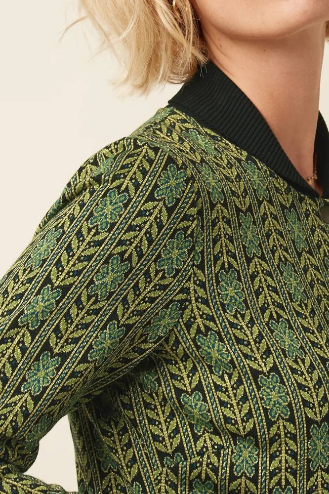 King Louie Cleo Jacket Dumas Spruced Green - La Vie en Rose Damesmode