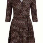 King Louie Emmy Dress Jangle Black - La Vie en Rose Damesmode (1)