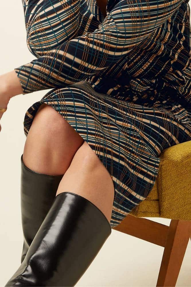 King Louie Lola Dress Chime - La Vie en Rose Damesmode