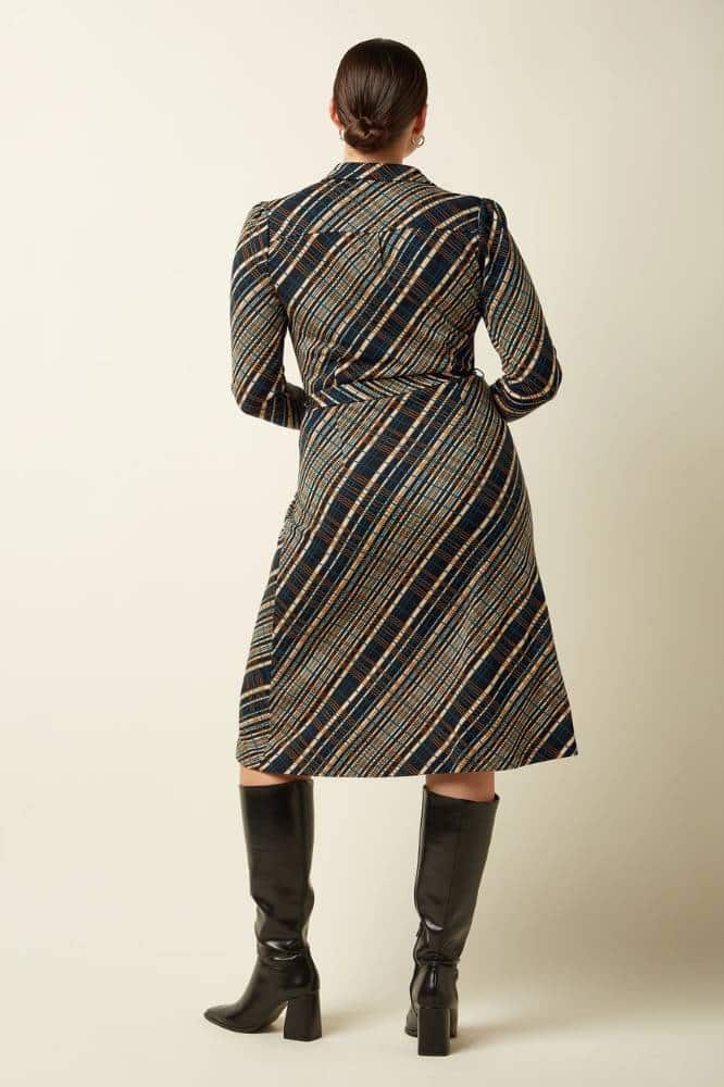 King Louie Lola Dress Chime - La Vie en Rose Damesmode