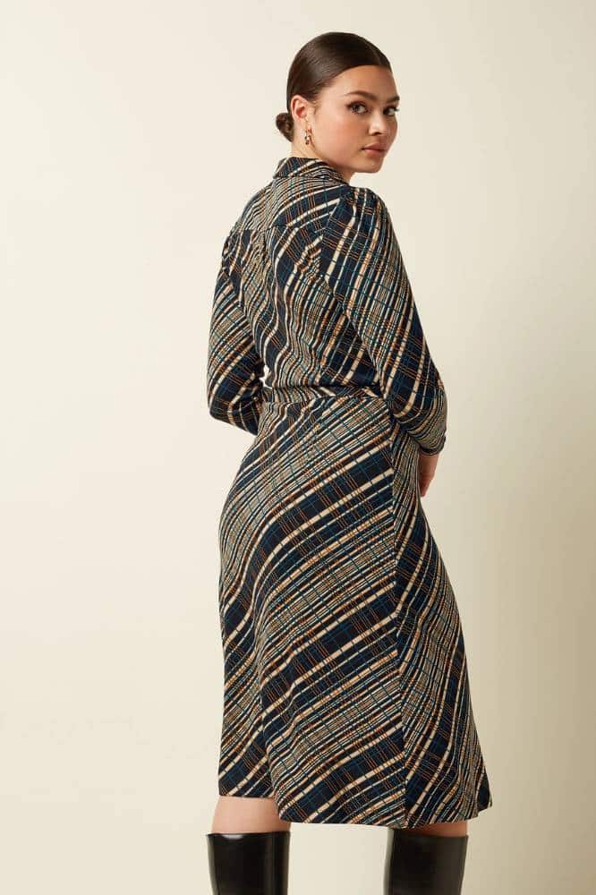 King Louie Lola Dress Chime - La Vie en Rose Damesmode