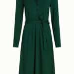 King Louie Lola Dress Piper Botanical Green - La Vie en Rose Damesmode