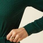 King Louie Lola Dress Piper Botanical Green - La Vie en Rose Damesmode