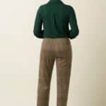 King Louie Maisie Blouse Piper Botanical Green - La Vie en Rose Damesmode