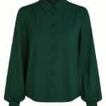 King Louie Maisie Blouse Piper Botanical Green - La Vie en Rose Damesmode