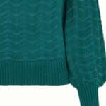 King Louie Michelle Top Giselle Spruced Green - La Vie en Rose Damesmode