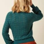 King Louie Michelle Top Giselle Spruced Green - La Vie en Rose Damesmode