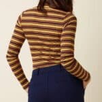 King Louie Rollneck Top Eira Stripe Multi Color - La Vie en Rose Damesmode