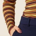 King Louie Rollneck Top Eira Stripe Multi Color - La Vie en Rose Damesmode