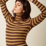 King Louie Rollneck Top Eira Stripe Multi Color - La Vie en Rose Damesmode