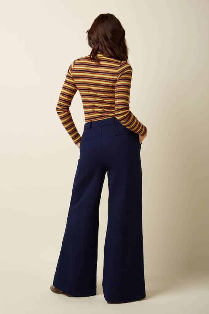 King Louie Rollneck Top Eira Stripe Multi Color - La Vie en Rose Damesmode