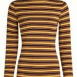 King Louie Rollneck Top Eira Stripe Multi Color - La Vie en Rose Damesmode