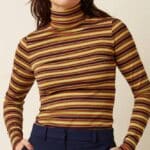 King Louie Rollneck Top Eira Stripe Multi Color - La Vie en Rose Damesmode