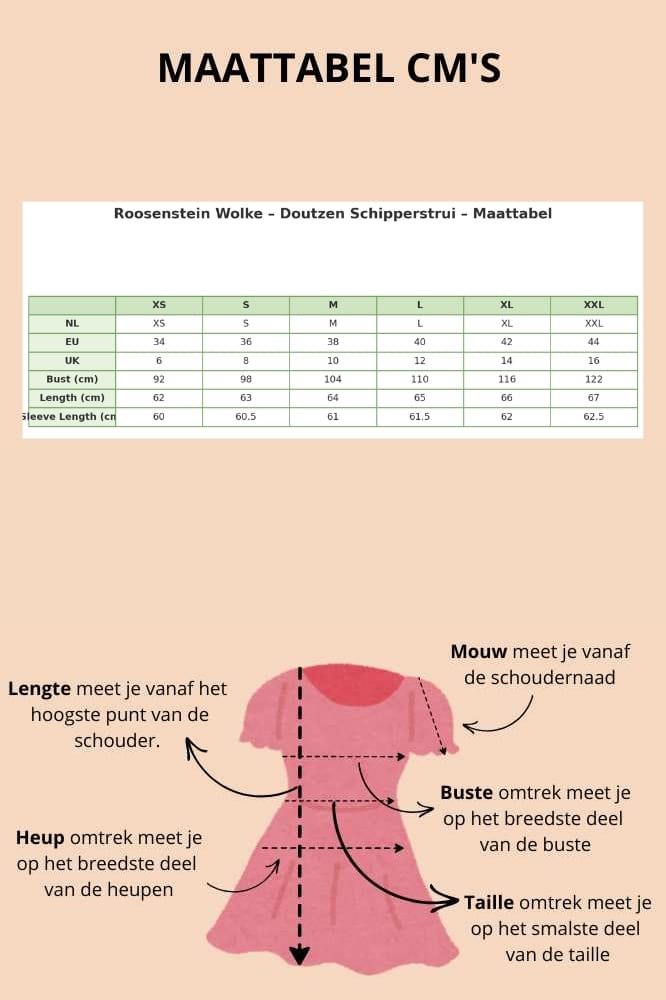 Roosenstein Wolke Doutzen Schipperstrui Barolo - La Vie en Rose Damesmode