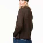 Roosenstein Wolke Fenna Rib Vest Brown - La Vie en Rose Damesmode