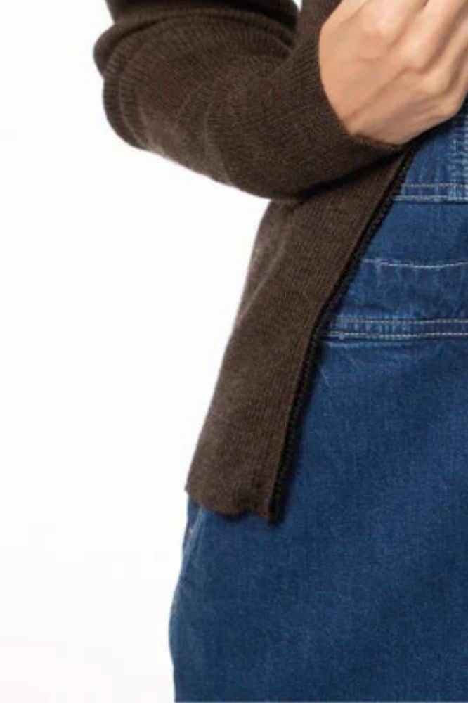 Roosenstein Wolke Fenna Rib Vest Brown - La Vie en Rose Damesmode