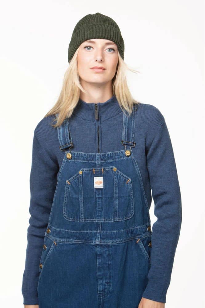 Roosenstein Wolke Robin Merino Rip Half Zip Jeans - La Vie en Rose Damesmode