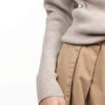 Roosenstein Wolke Robin Merino Rip Half Zip Sand - La Vie en Rose Damesmode