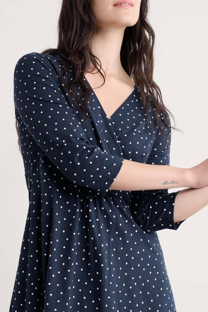 Seasalt Cornwall Chapelle Dress Rustic Spot Maritime - La Vie en Rose Damesmode