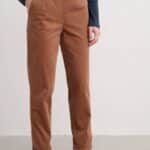 Seasalt Cornwall Crackington Trousers Dark Flax - La Vie en Rose Damesmode