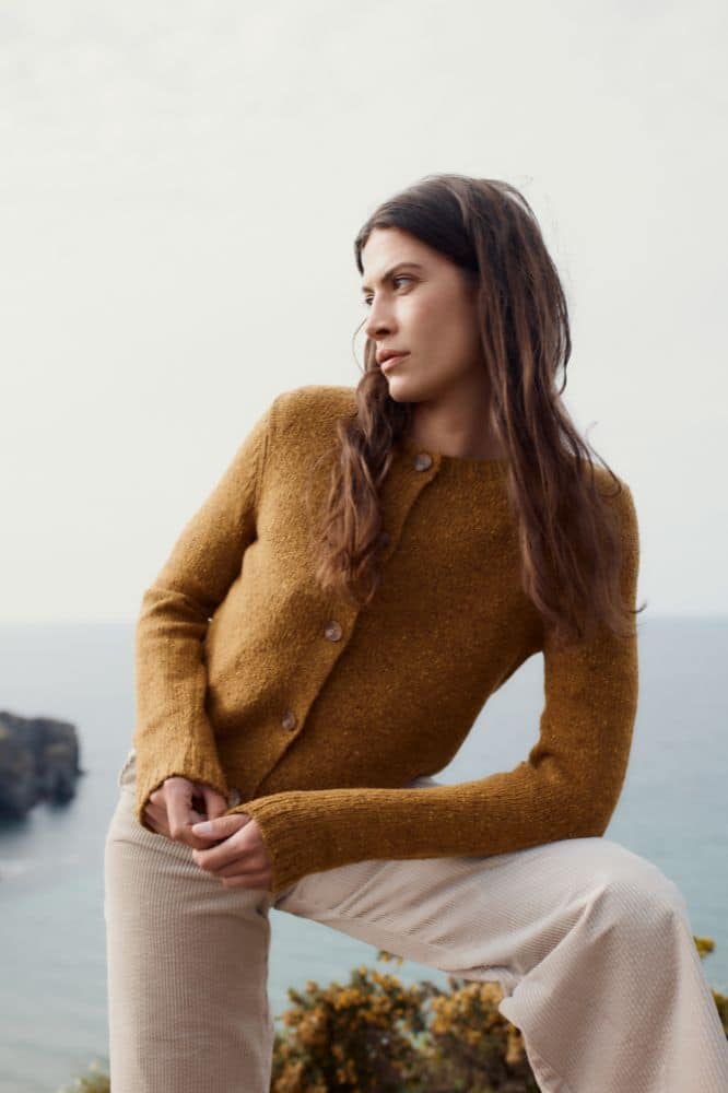 Seasalt Cornwall Dawson Pick Cardigan Merino Marshkand - La Vie en Rose Damesmode