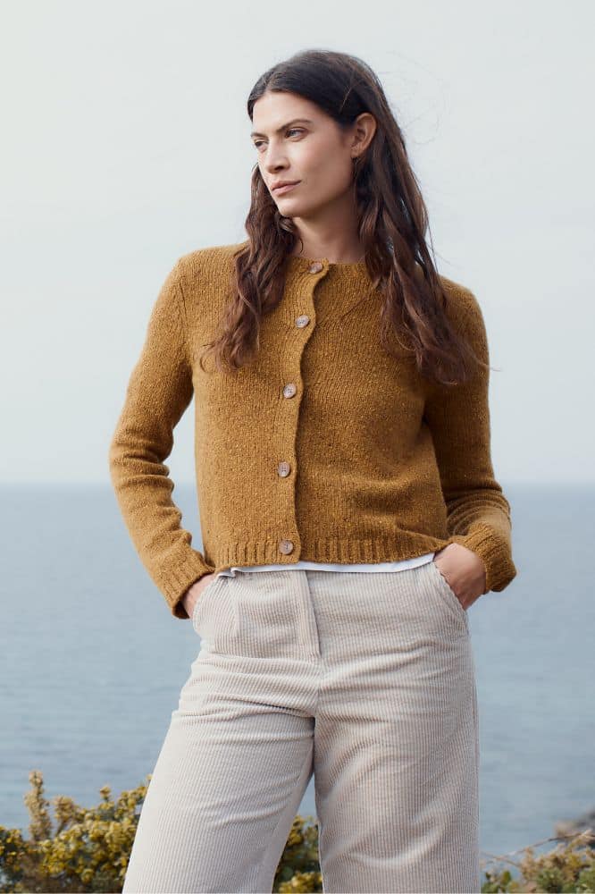 Seasalt Cornwall Dawson Pick Cardigan Merino Marshkand - La Vie en Rose Damesmode